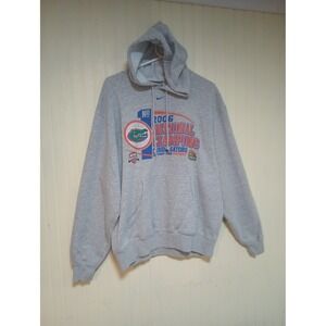 Florida Gators Hoodie Mens Medium NCAA Football 2006 National Champions Nike